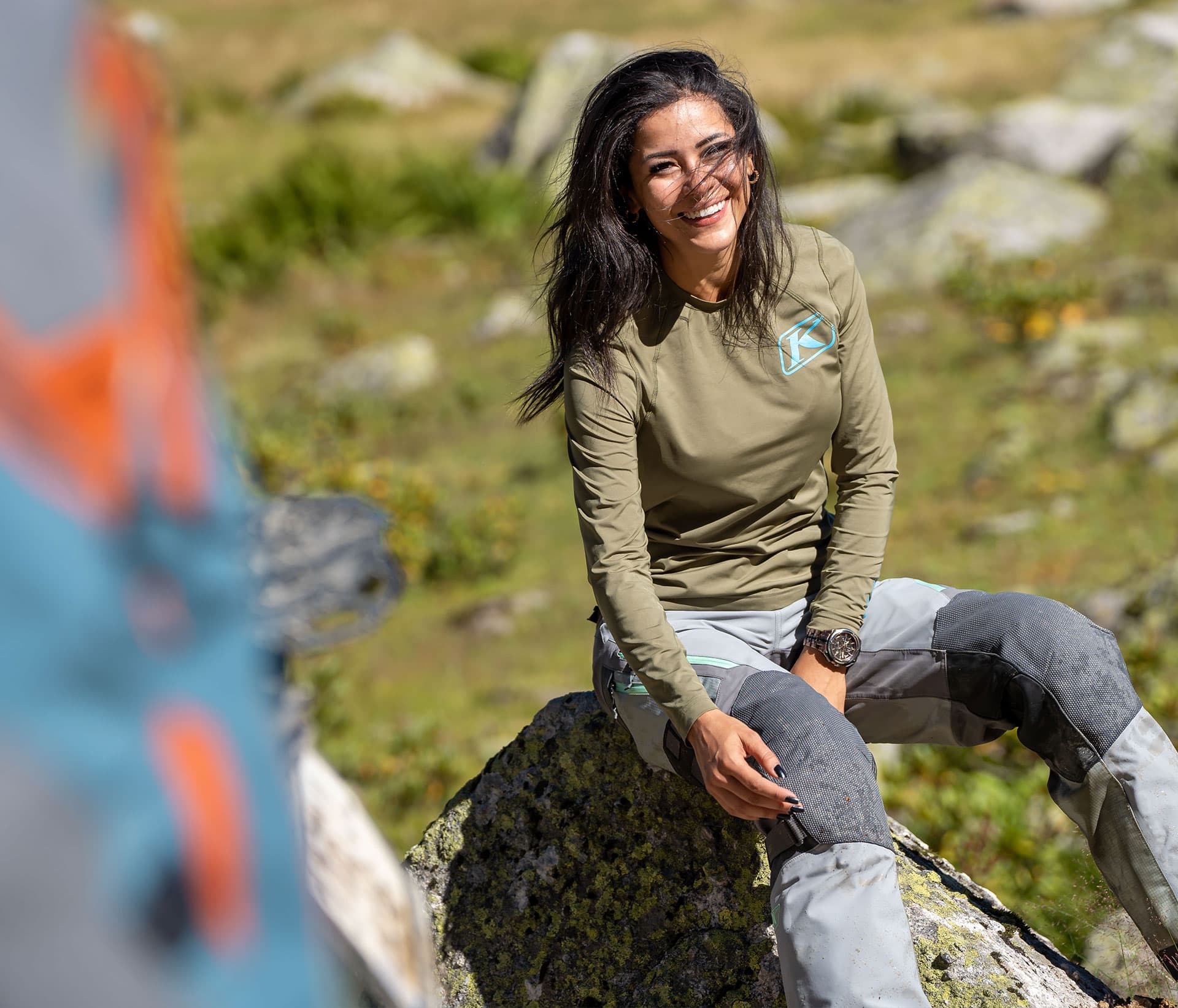 KLIM Solstice -1.0 Long Sleeve Dames – adventure basislaag