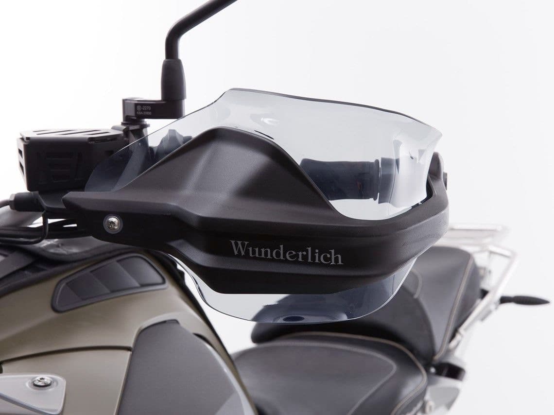 Wunderlich-handbeschermer op een BMW GS